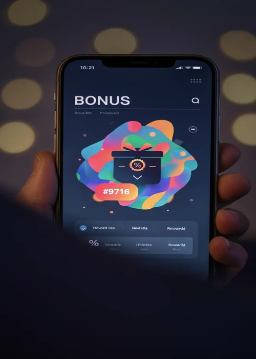 Bannière promotionnelle des bonus du casino affichant des tours gratuits, des offres de cashback et le Bonus Crab